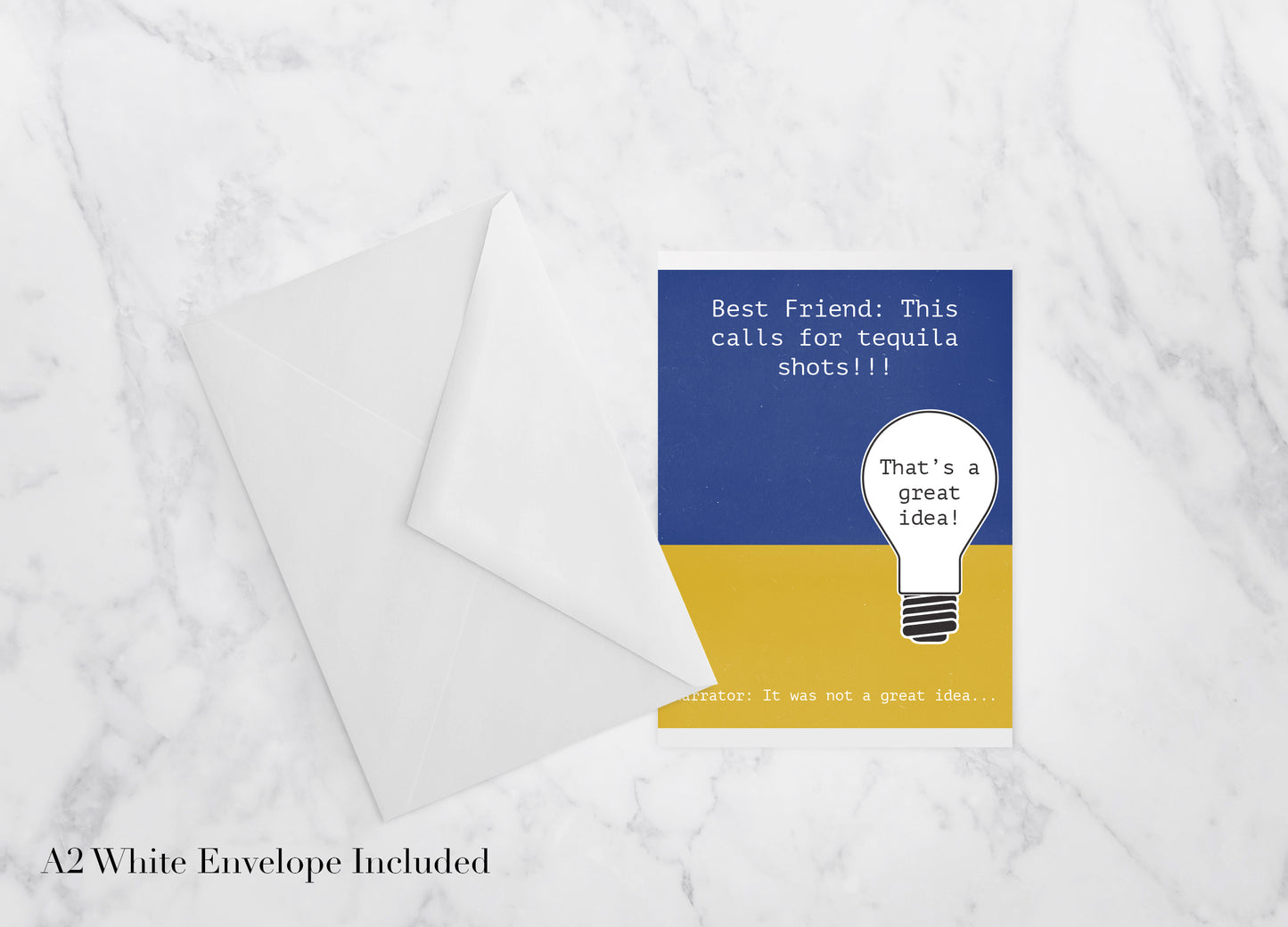 Best Friends and Bad Ideas Greeting Card
